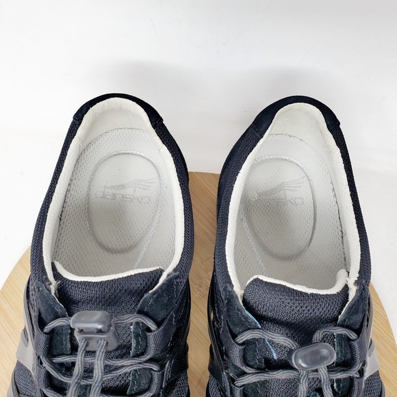 Dansko Henriette Sneaker Womens 40 W WIDE Black Comfort Lightweight Shoes - Picture 5 of 14